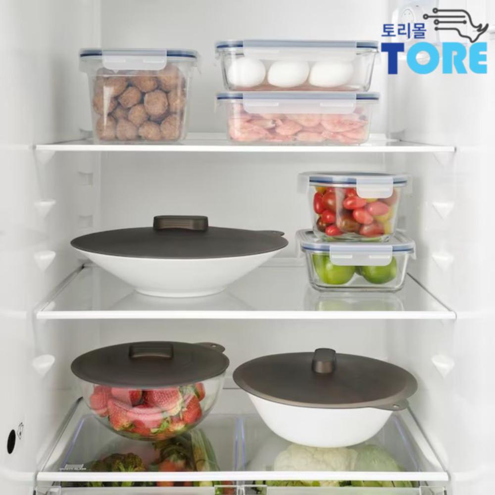 전자레인지 오븐용기 클로크렌 실리콘 뚜껑 3종