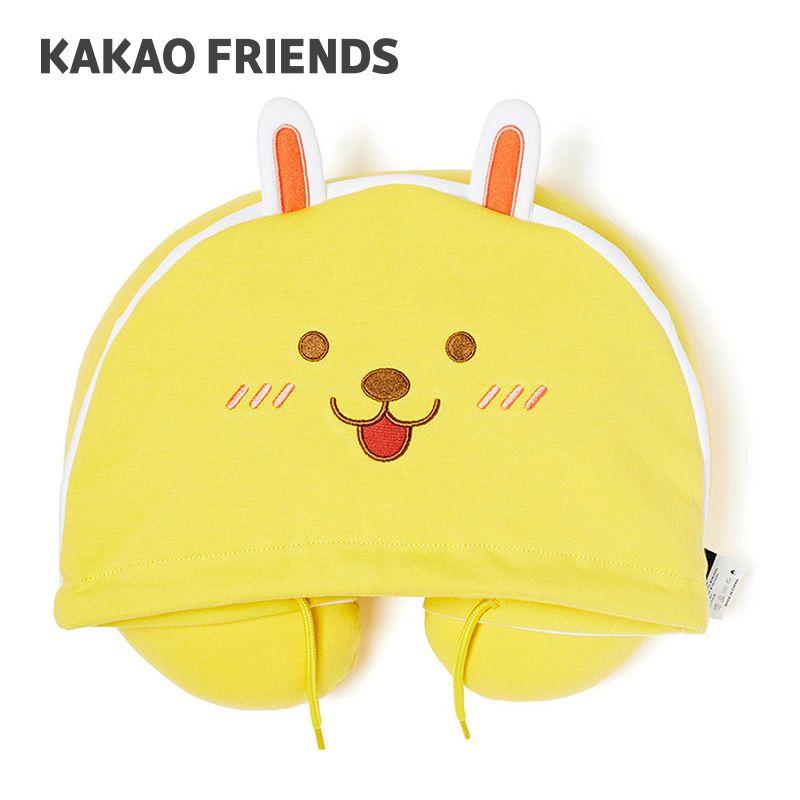 카카오프렌즈 U자형 목베개 자동차 여행 낮잠 차량용목베개 무지 헤드쿠션