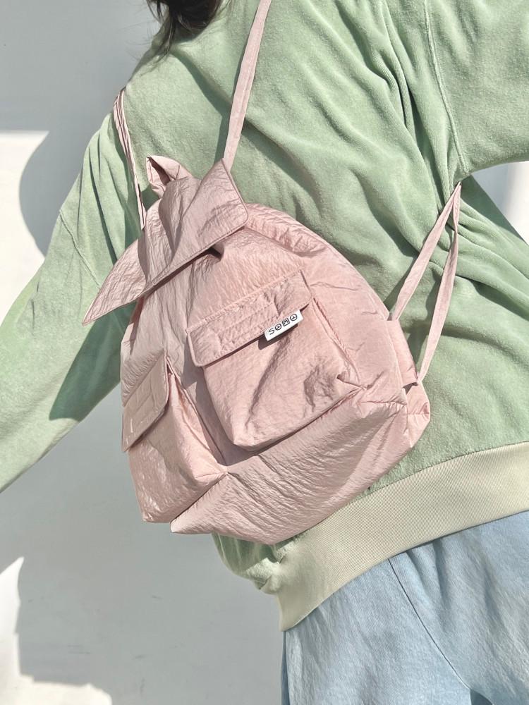 이즐리 백(Easily Bag) 가벼운 백팩 패딩 백팩 스트링 백팩 귀여운 가방