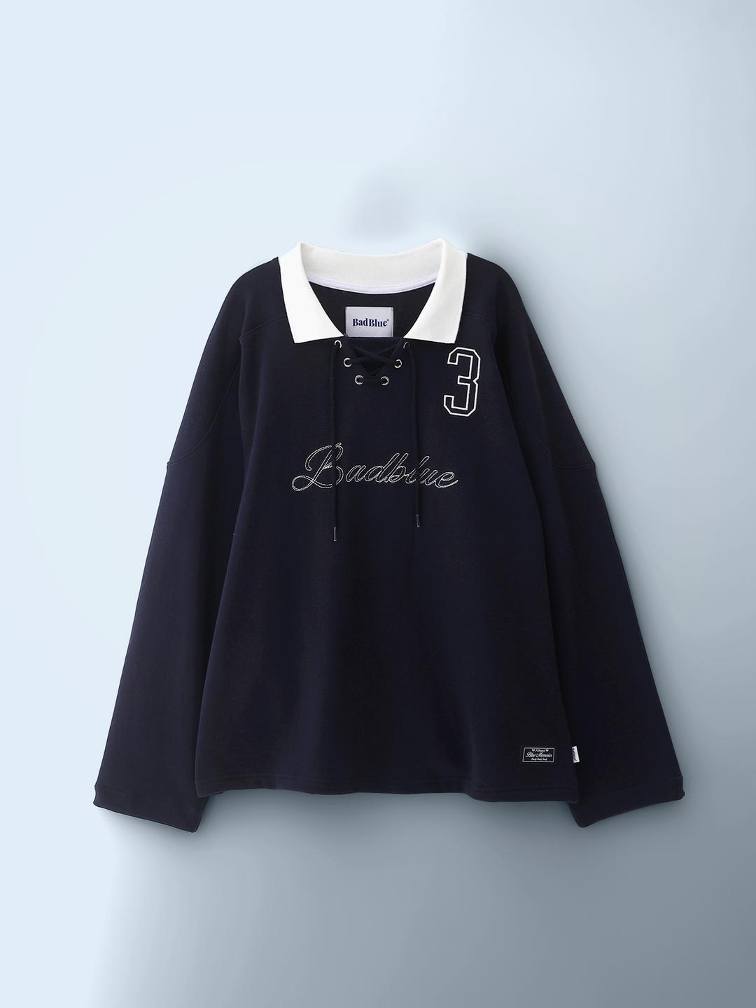 Polo Hockey Jersey Navy