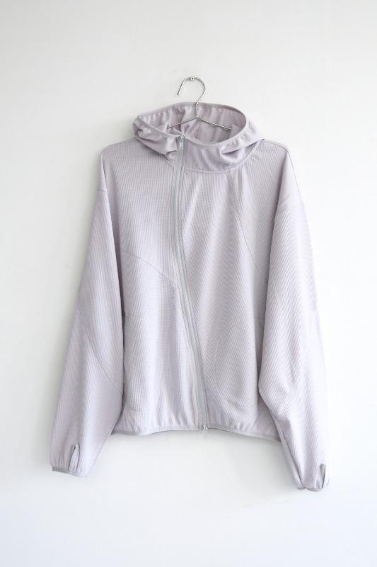 curved hoodie zip-up (3color)
