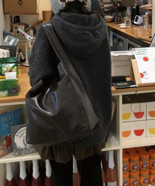 1만장돌파🔥[MADE]🔥당일출고🔥[데일리백👜] 나이토 가죽 레더 숄더백 빅백 보부상백 여행가방 노트북가방 3 color 버건디백