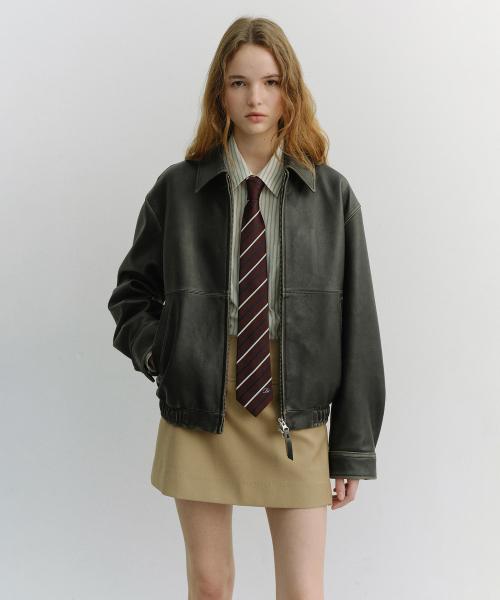 STRIPED TIE_UDNE6E101_BURGUNDY