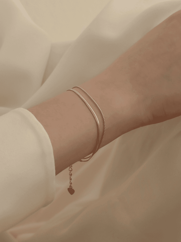 [92.5 silver] Modern bracelet 3colors