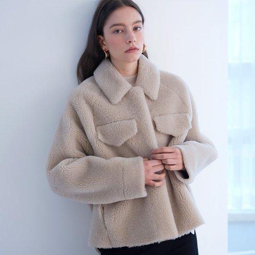 RAGLAN MUSTANG JUMPER IVORY