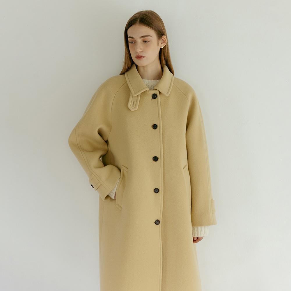 BALMACAAN WOOL COAT BUTTER