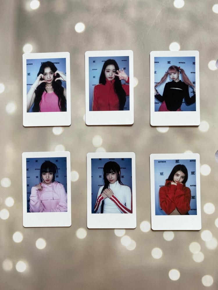 아이브 아이엠 위드뮤 럭드 C버전 포카 IVE 장원영 안유진 레이 가을 리즈 이서 위드뮤 럭드 폴라 포토카드