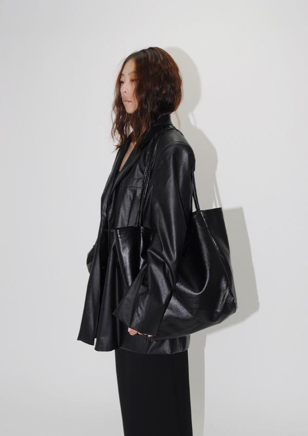 flat shoulder bag(2color)