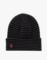 Twister Star Stripe Beanie - Charcoal/Black