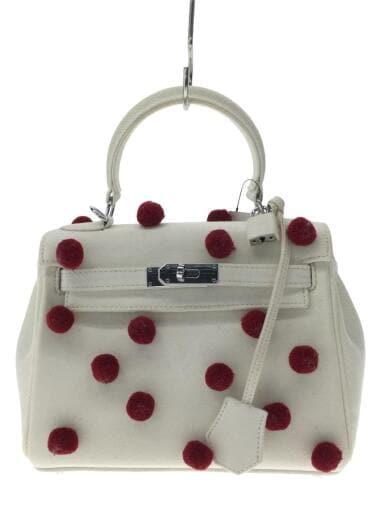 EMOTIONAL WORLD/Cherry Bomb Shoudler Bag/캔버스/WHT/닷