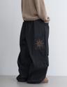 로웨어 stripe frame carpenter denim pants
