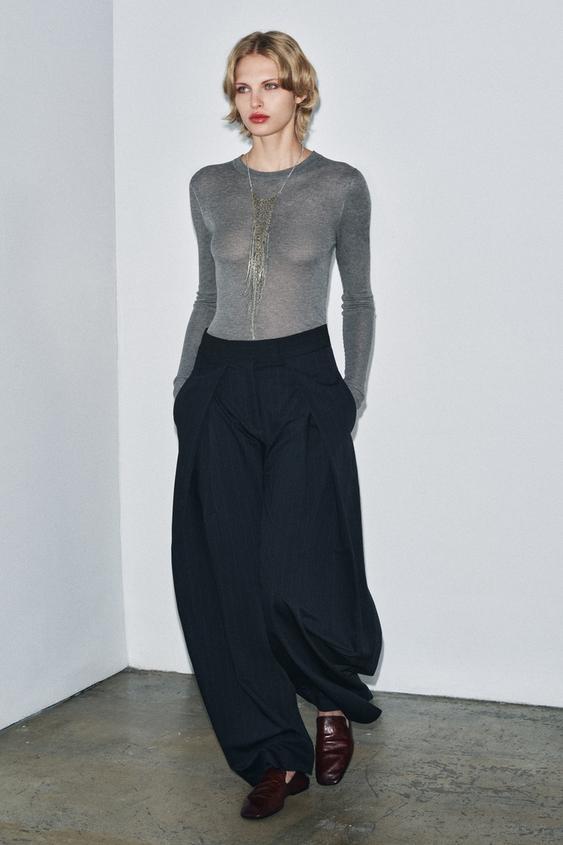 엑스트라 파인 니트 탑