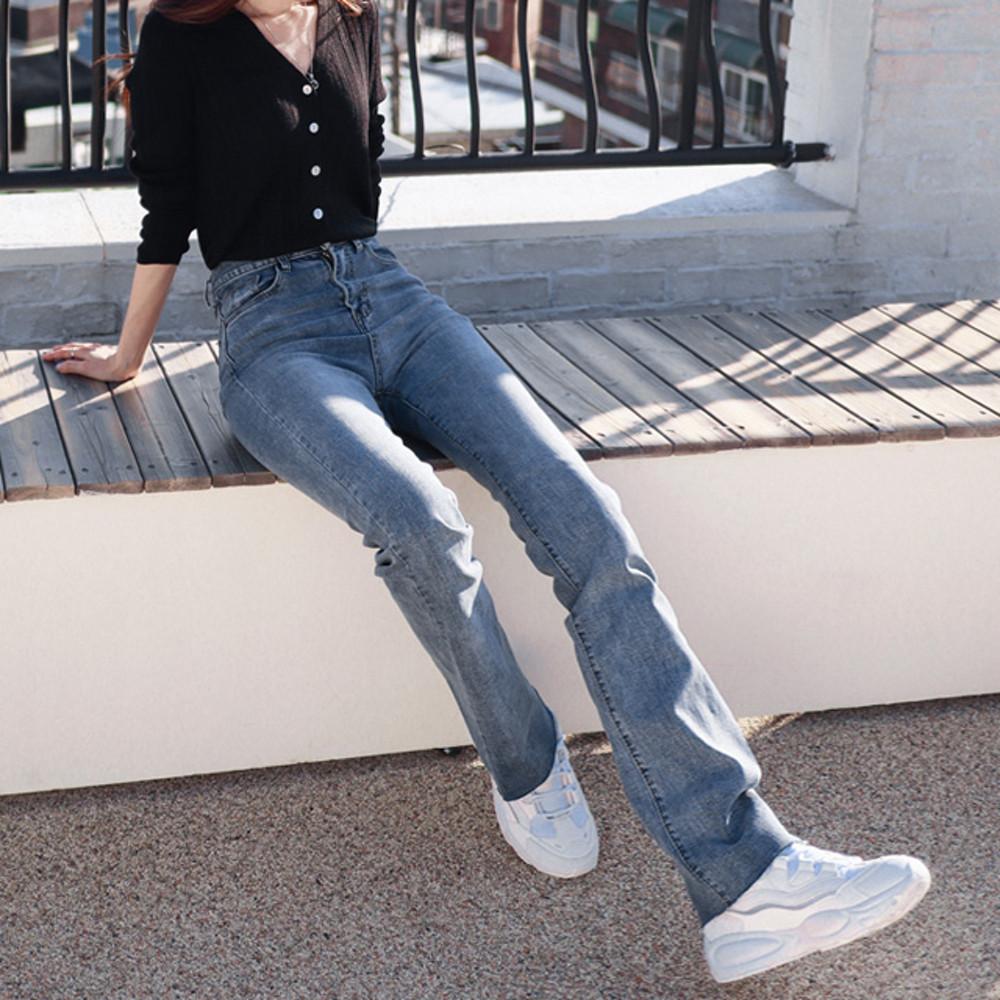 수비진 SP985 롱 슬림부츠컷/여성청바지/여자청바지/슬림부츠컷/롱부츠컷