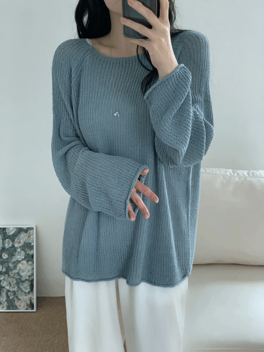 (성글성글) 본느 루즈핏 니트 (5 colors)