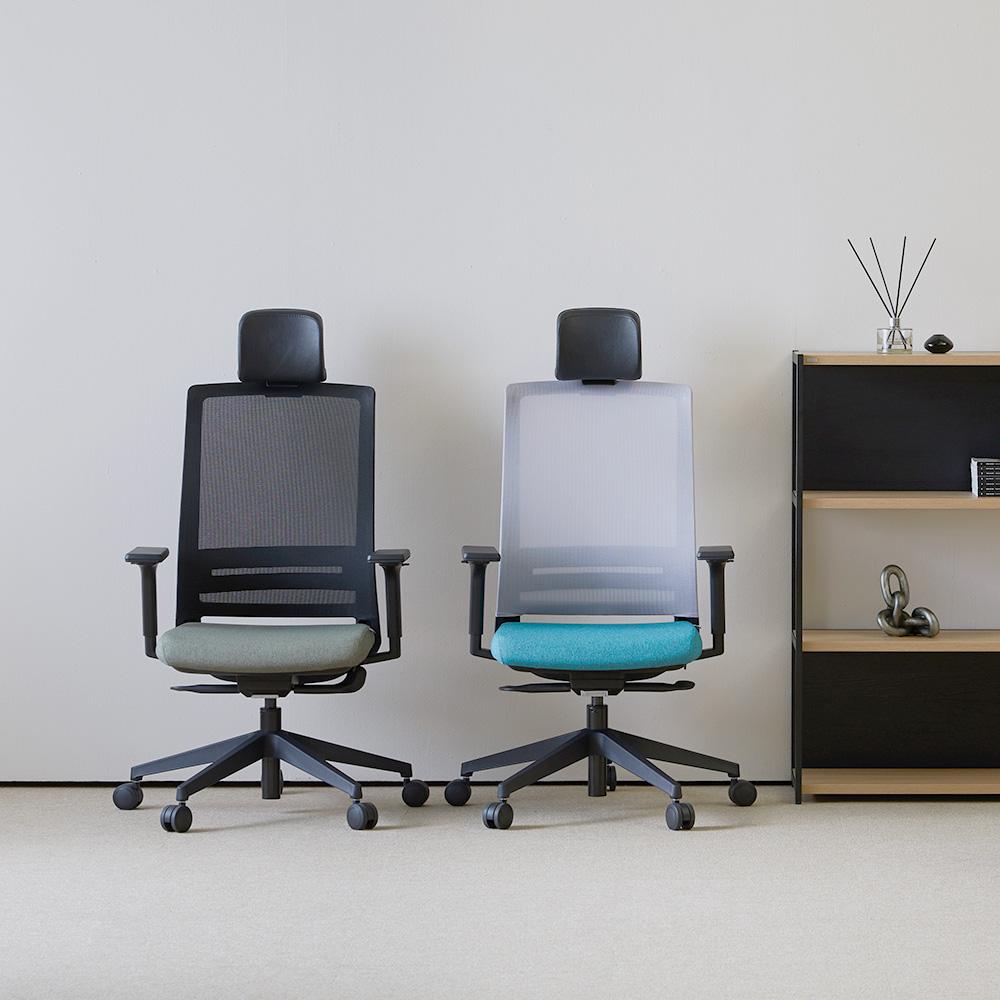 홈오피스 의자오크노 (라이트그레이)