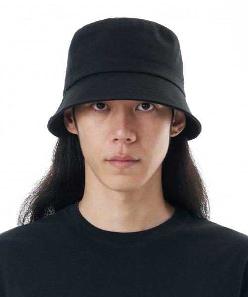 오버핏 라인 버킷햇 (블랙)
