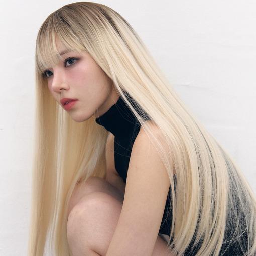 브라운 블론드 옴브레 통 가발