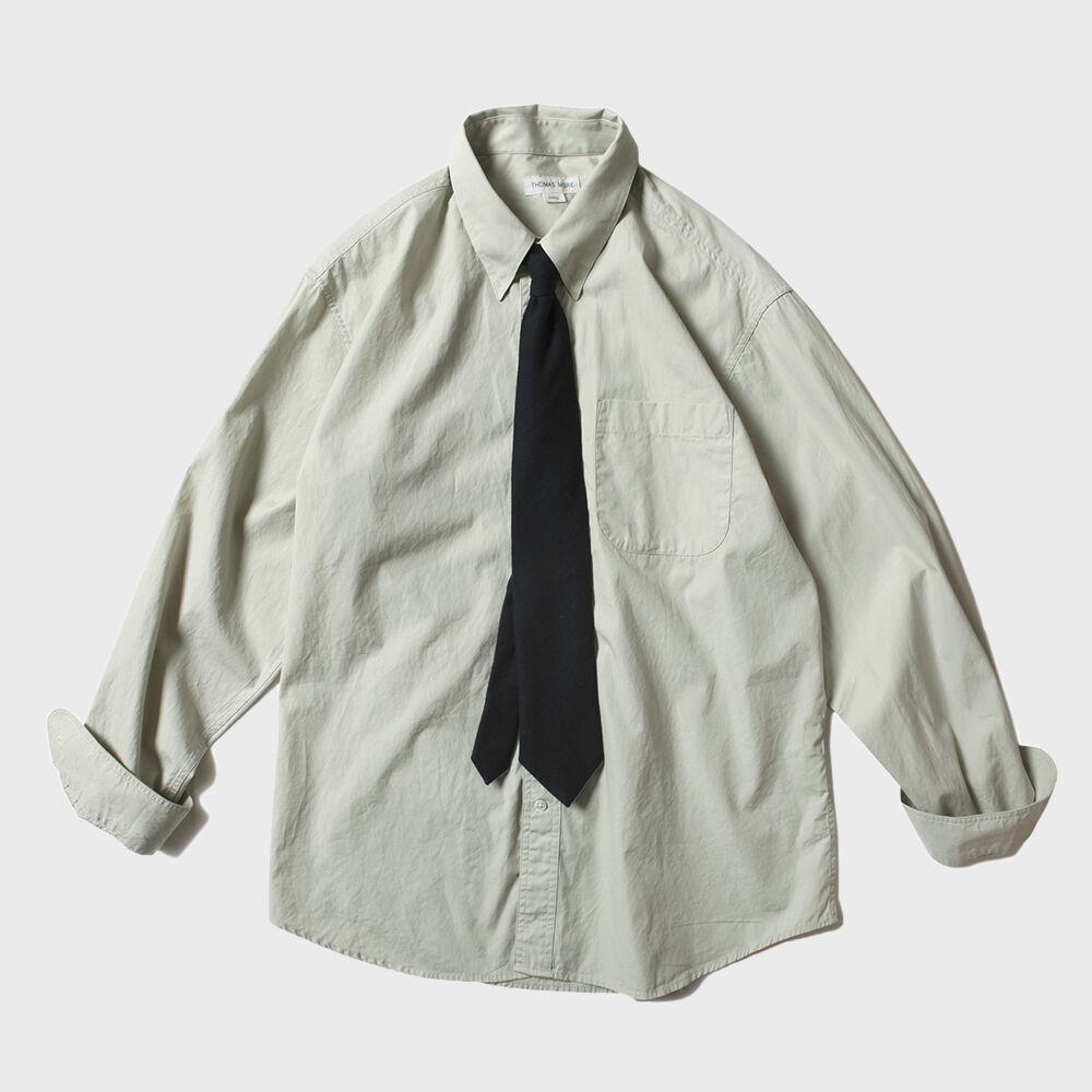 TC5-SH10 스냅다운 셔츠-스모크민트