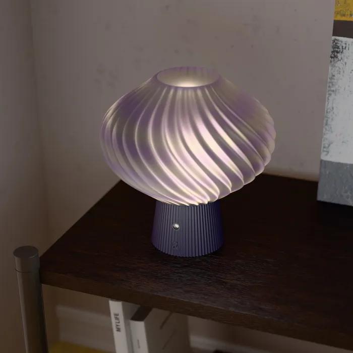[LAYERED &] Oboe Portable Lamp PTL901 오보에 포터블 램프 메탈릭 퍼플 (25753)