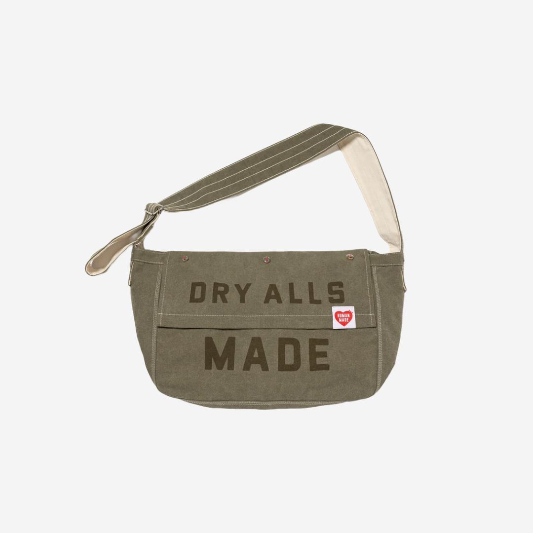 Human Made Mail Bag Olive Drab