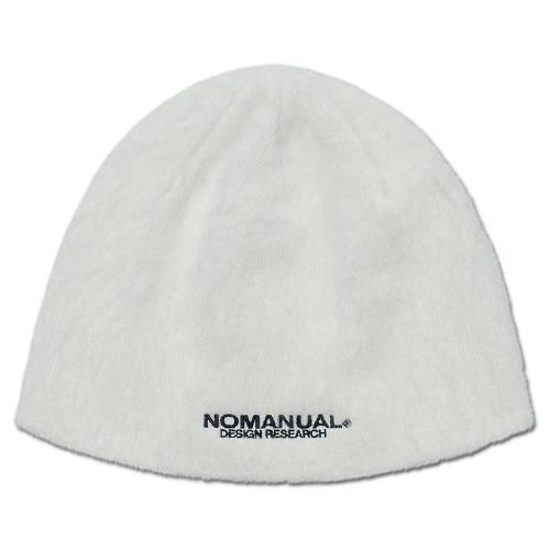 NM HAIRY BEANIE - CREAM