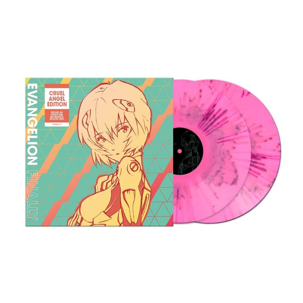 에반게리온 Evangelion Finally (Pink Splatter Vinyl, 2LP, Compilation) 신세기 에반게리온 LP