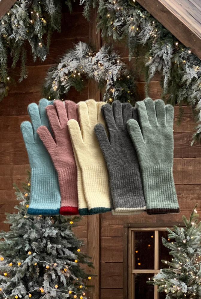 [신상할인/ 스와 단독진행] 오픈핑거 투톤 장갑 (5colors)