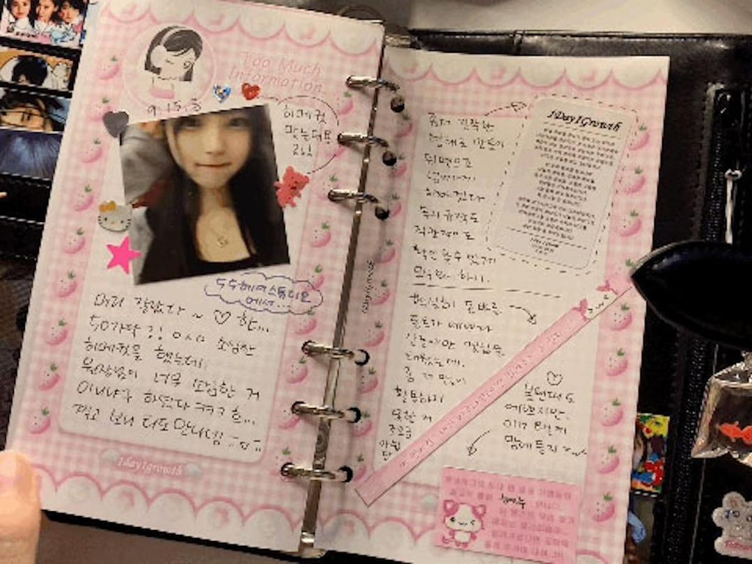 진짜광기 Y2K 세기말 감성 다이어리