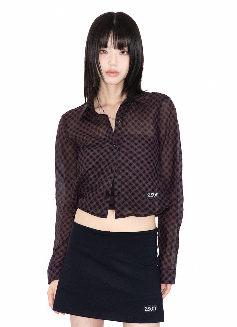 MARTINI SEE-THROUGH  SHIRT / PINK / 10.14 순차 발송 예정