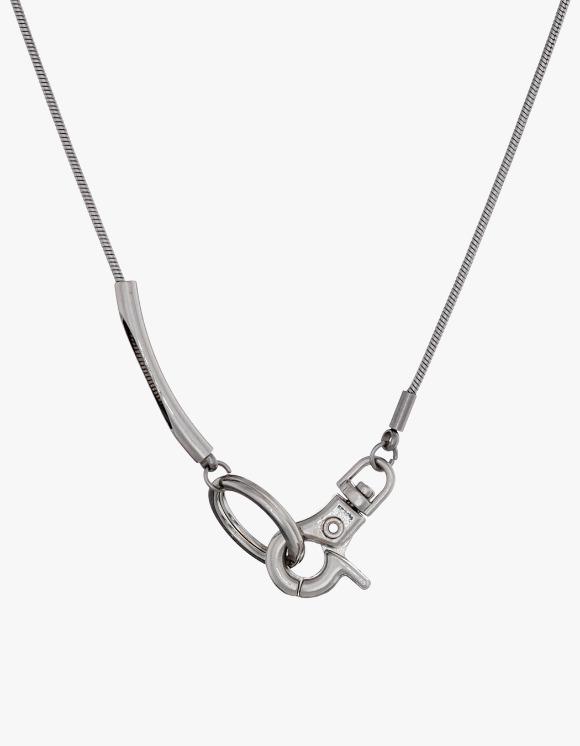 SAGEGASAGE☆3way Steel Necklace SAGEGA 3way Leather Necklace (All Black) | International Store