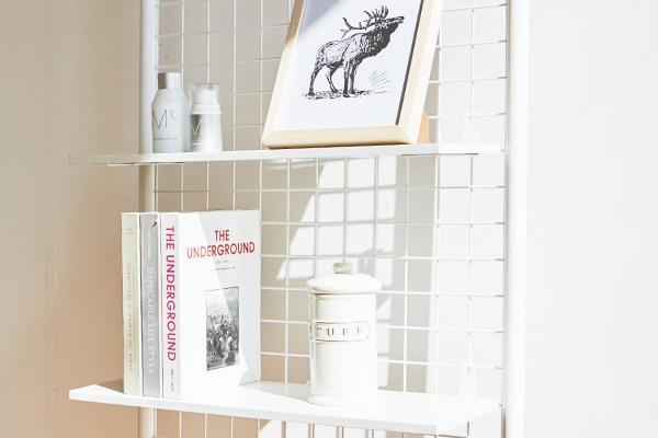 다용도 매직 메쉬 파티션 악세서리_MDF 선반