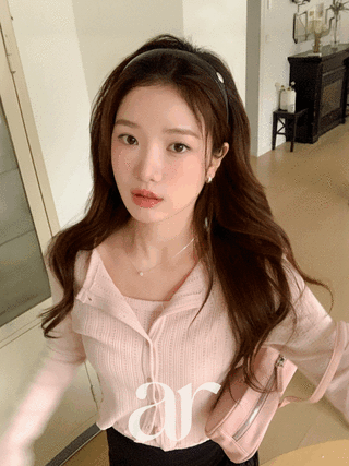 (봄나시&가디건set♥) 멜번 리브 펀칭 골지 나시 가디건 세트