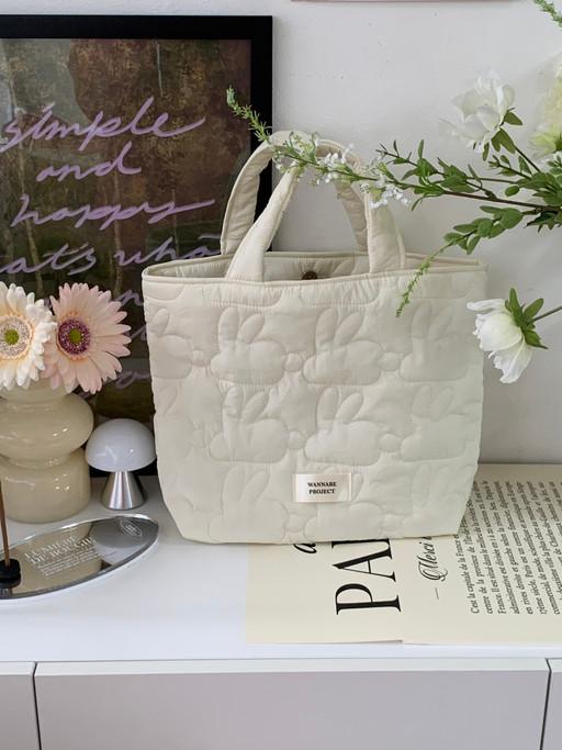 🐰크로스끈,색상 추가🐰토끼누빔백 (S,M,L)