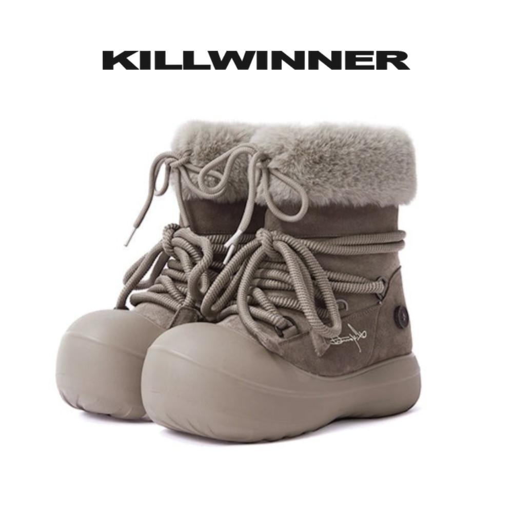 킬위너 스노우 부츠 killwinner 숏 퍼 롱 튜브