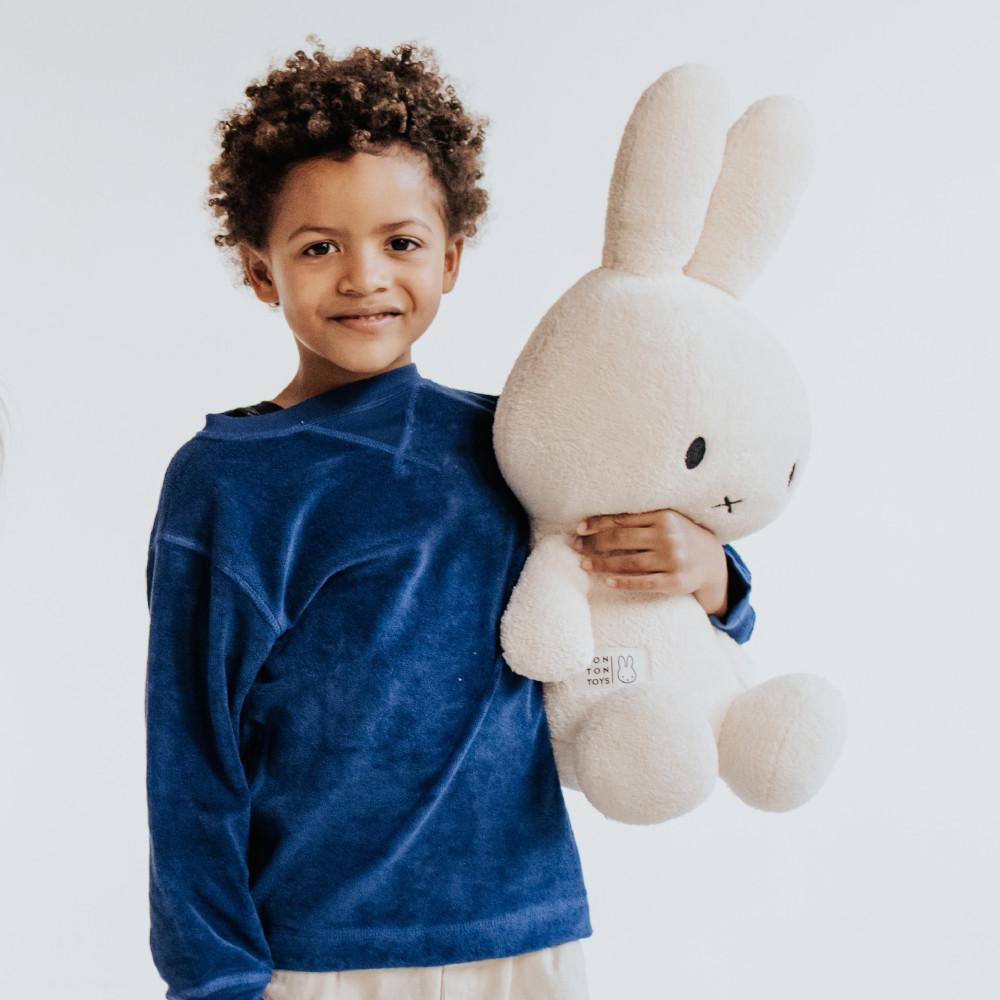 miffy 미피 테리 토끼 애착 인형 크림 - 50cm