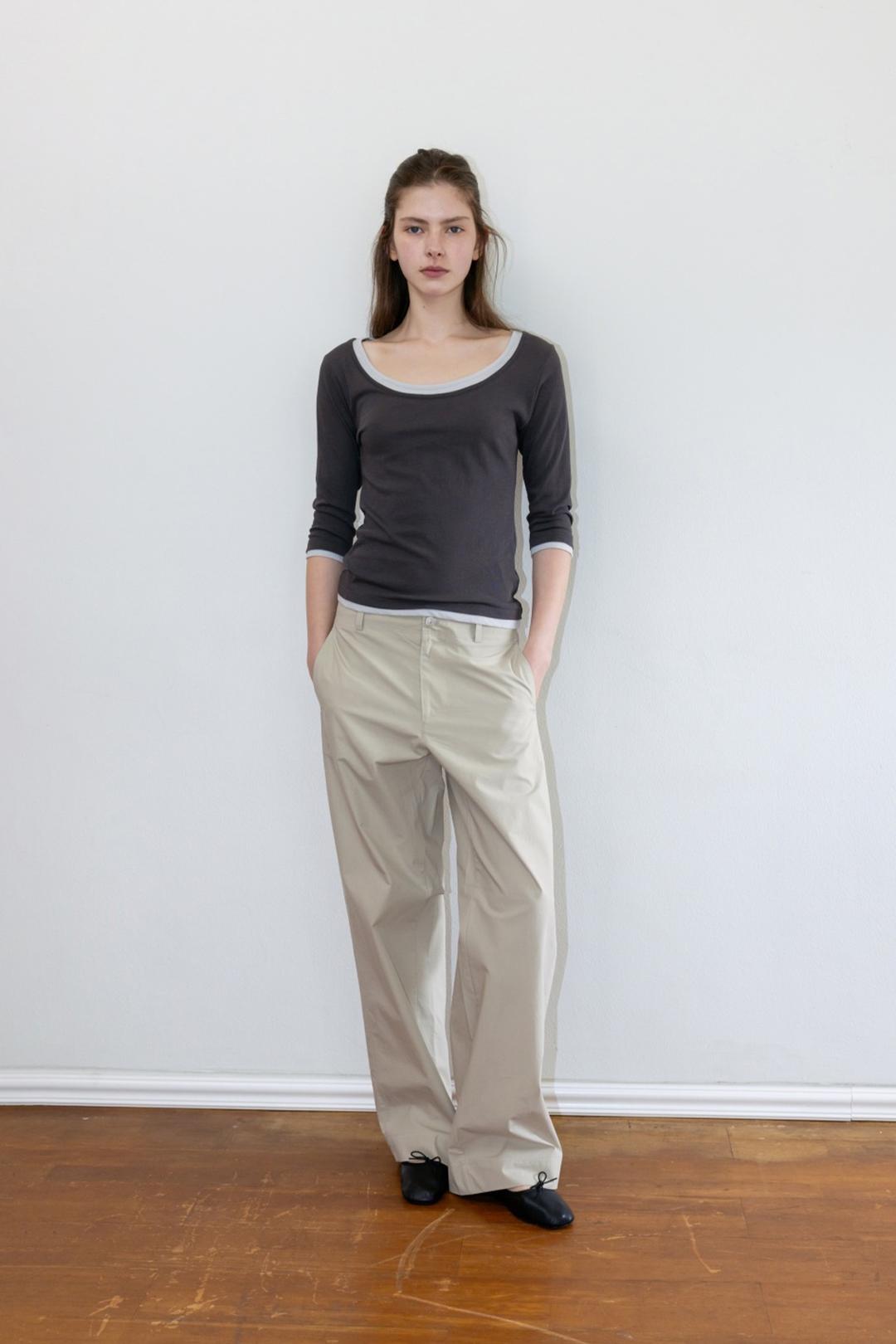 [3rd 예약배송/5월 19일] Dusk Cotton pants_Beige