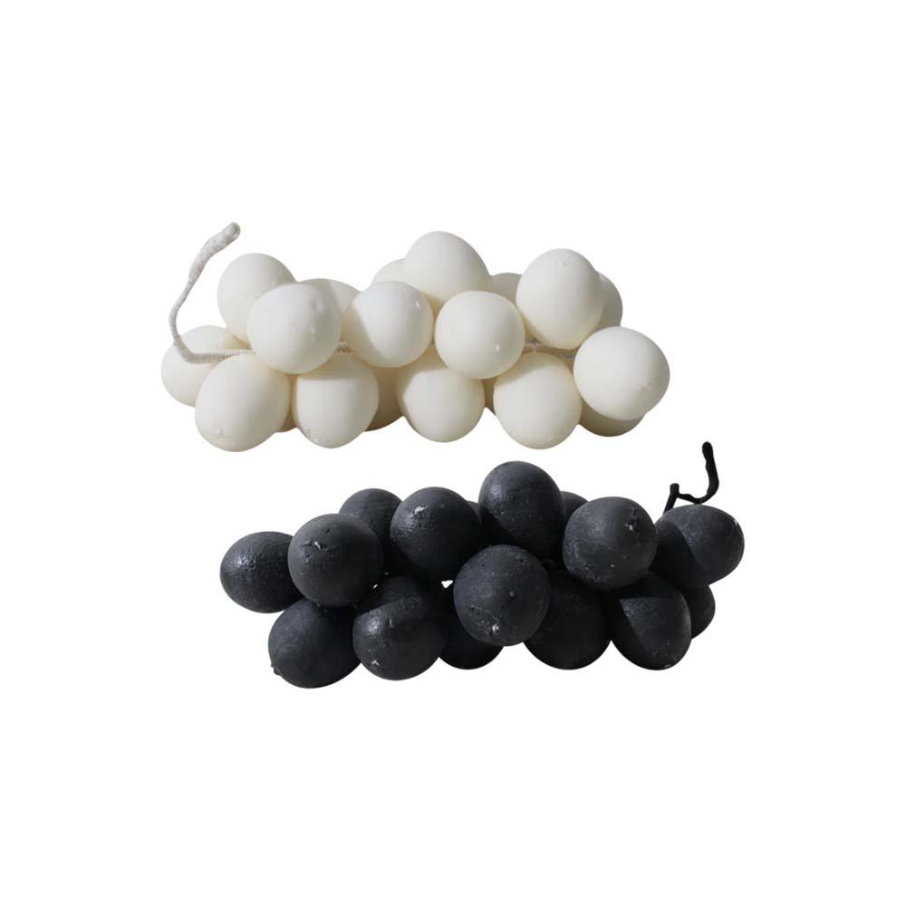 [드로잉캔들] The grapes candle objet (Bees black / Soy white)