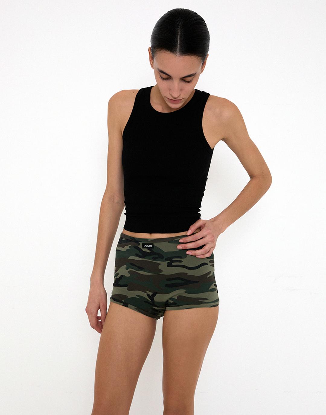 261 Core Rib Base Tank Top (Black)