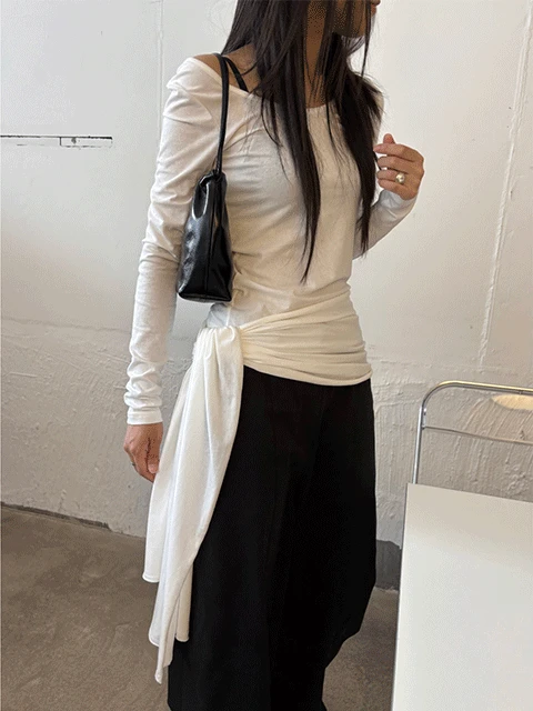 layered tee set (3color)