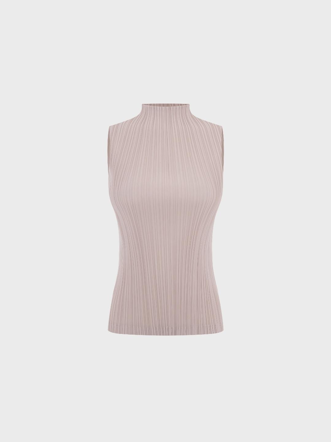 Echo Pleats Sleeveless