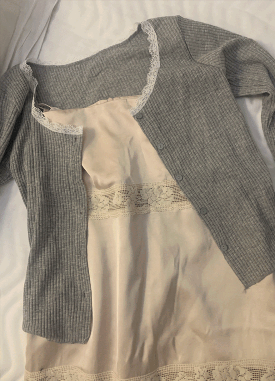 카푸 레이스 가디건 (4colors) 신상할인♥︎