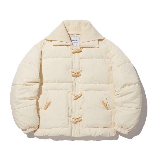 [23FW] 우먼스 패딩 토글 장식 립카라 점퍼 크림 ITX4UO52ACM