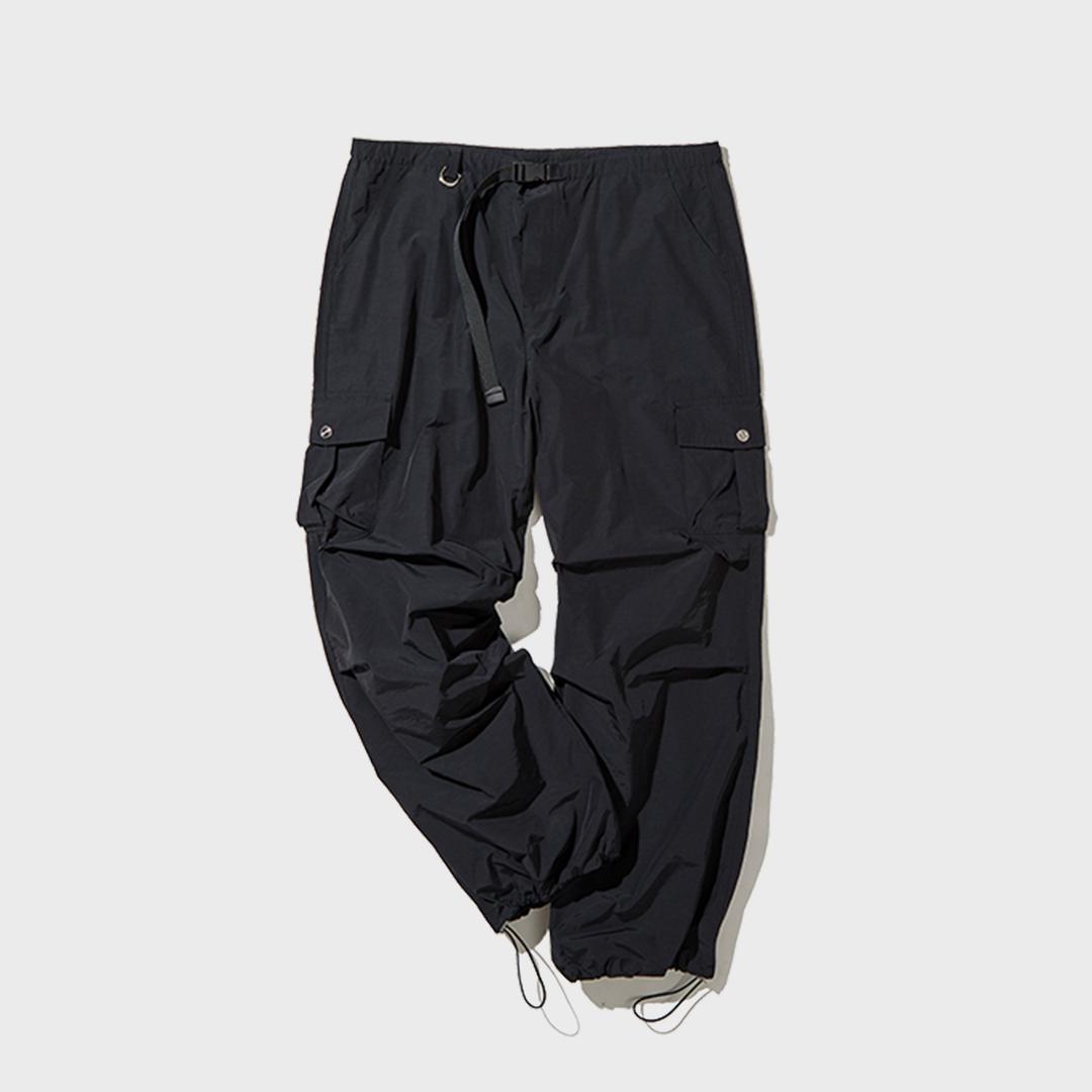 Slay Nylon Pants-Black
