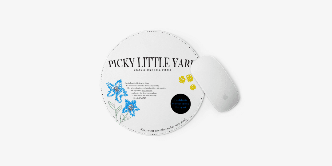 PICKY LITTLE YARD 마우스패드