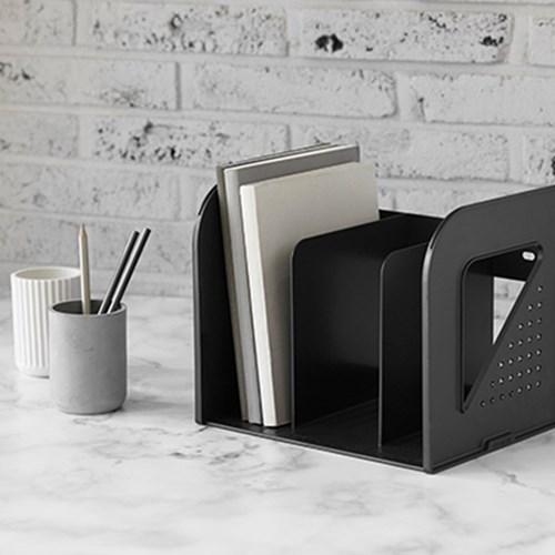 시스맥스 EL 책꽂이 3단 DG - 다크그레이_(334474)