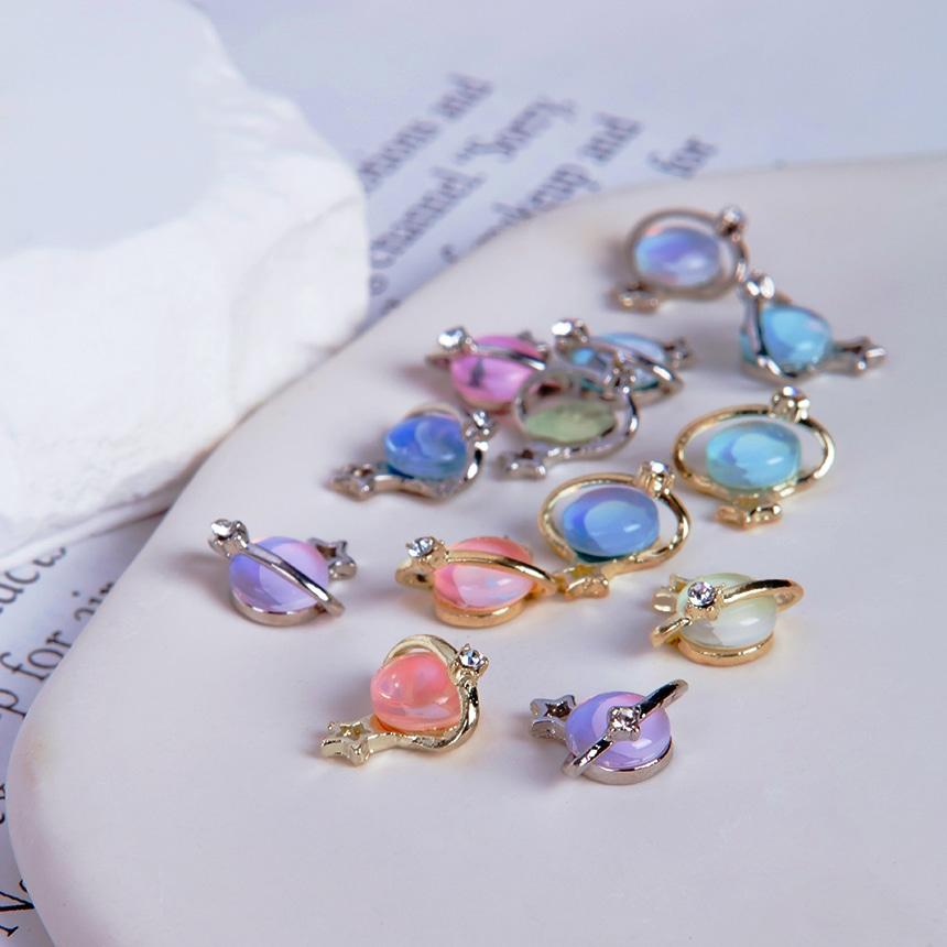 뷰젤 행성 지르콘 네일파츠 5개입(랜덤발송)