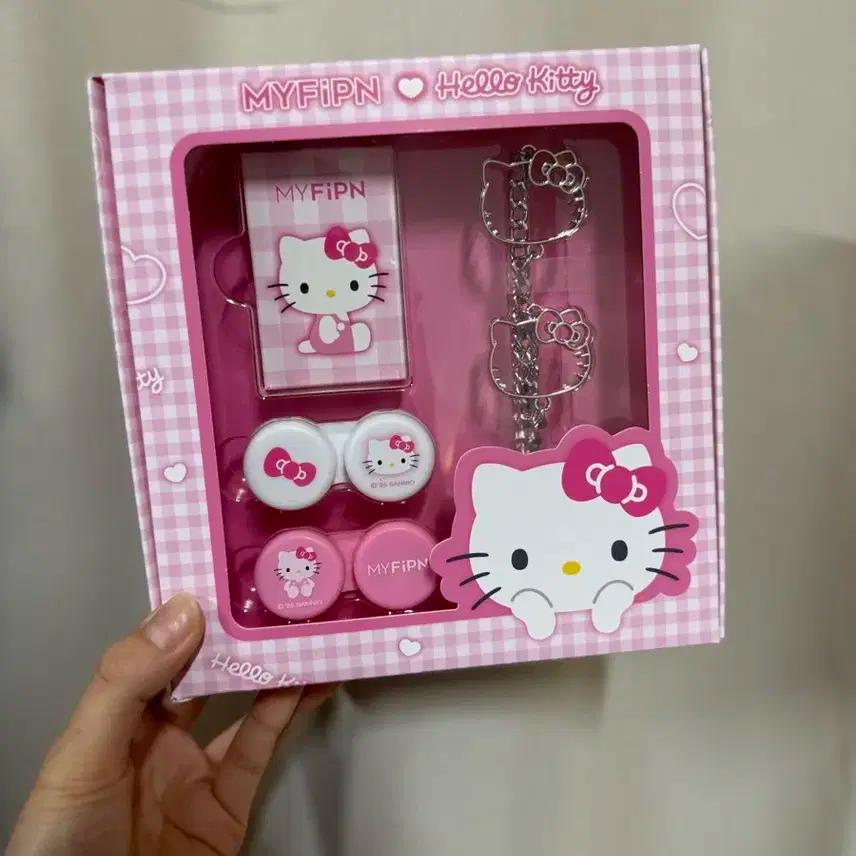 마이피픈 한정판 헬로키티 핑크 미니 에디션(렌즈X)