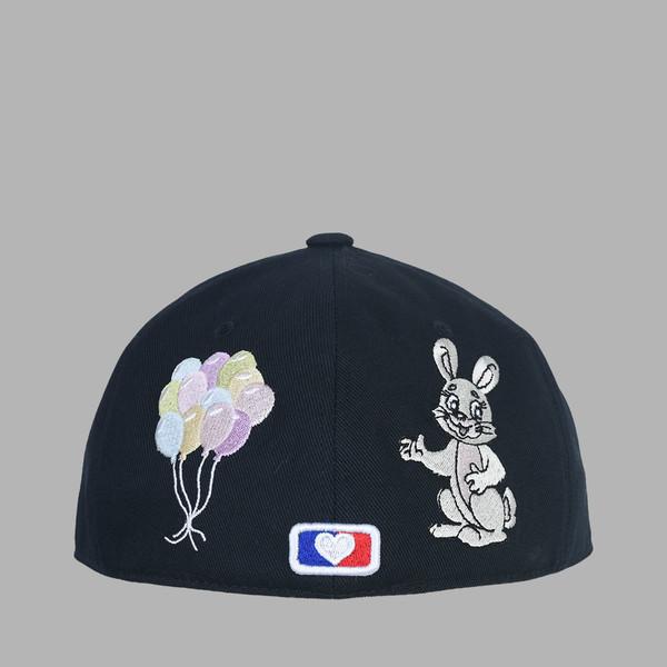 RABBIT EMBROIDERY CAP (DEEP NAVY)