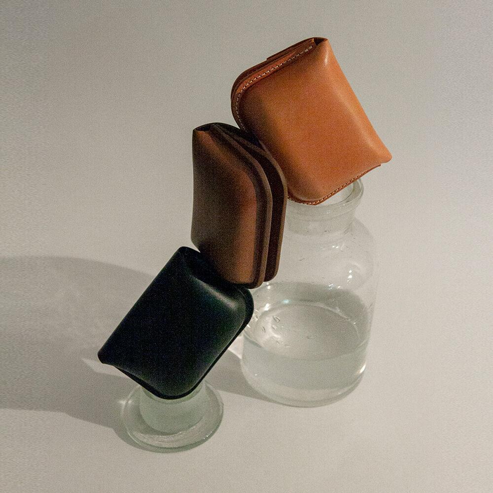 [kroei] CONVEX WALLET / DOWN PINK