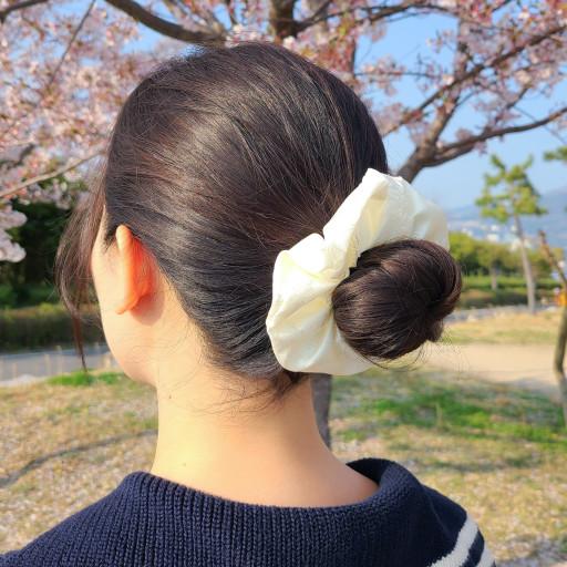 🍋레몬샤벳🍋 한복 스크런치 헤어슈슈 곱창밴드